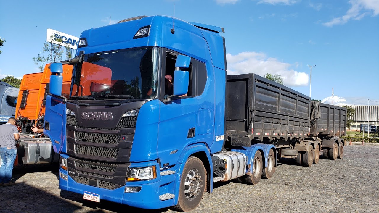 TREINAMENTO DE CONDUÇÃO ECONÔMICA NO SCANIA SUPER 460R CARREGADO NO BITREM 2023!!!