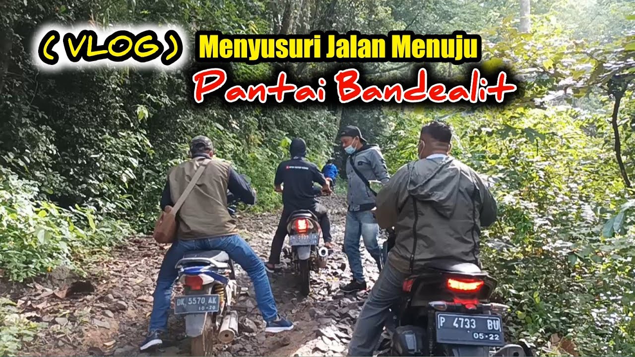 Menyusuri Jalan menuju PANTAI BANDEALIT || JEMBER