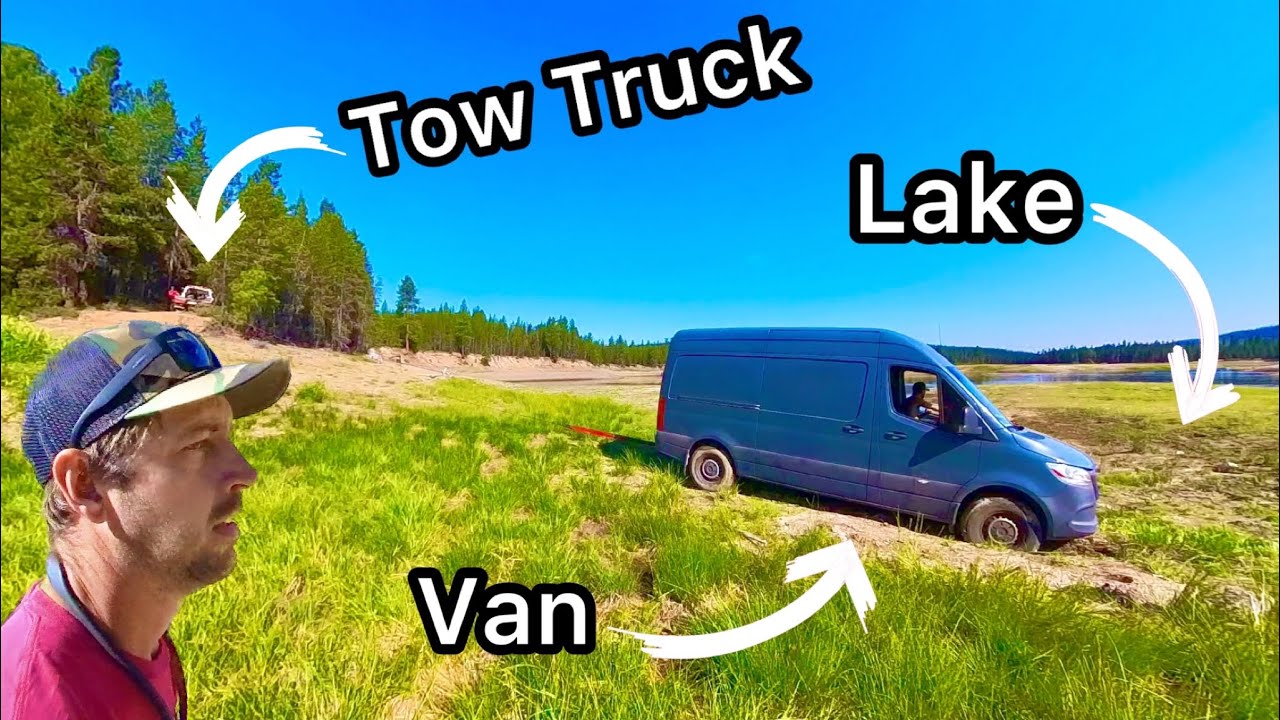 You Got Your Van Stuck Where??