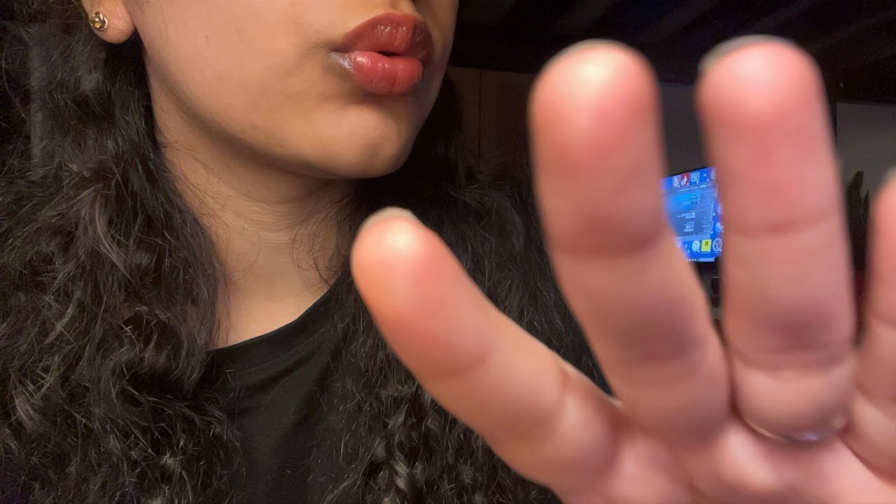 ASMR plucking away your negative energy before bed 🪄💕