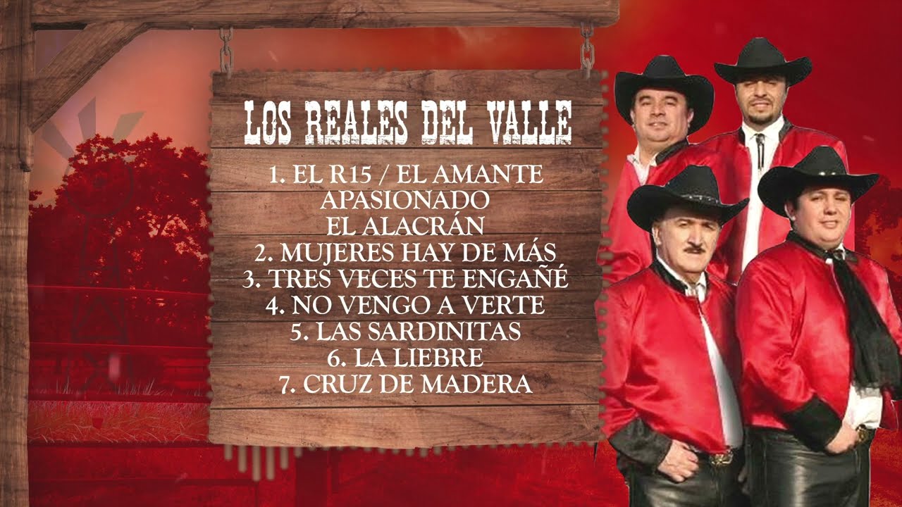 Los Reales Del Valle - ENGANCHADOS GRANDES ÉXITOS #2 RANCHERA CHILENA