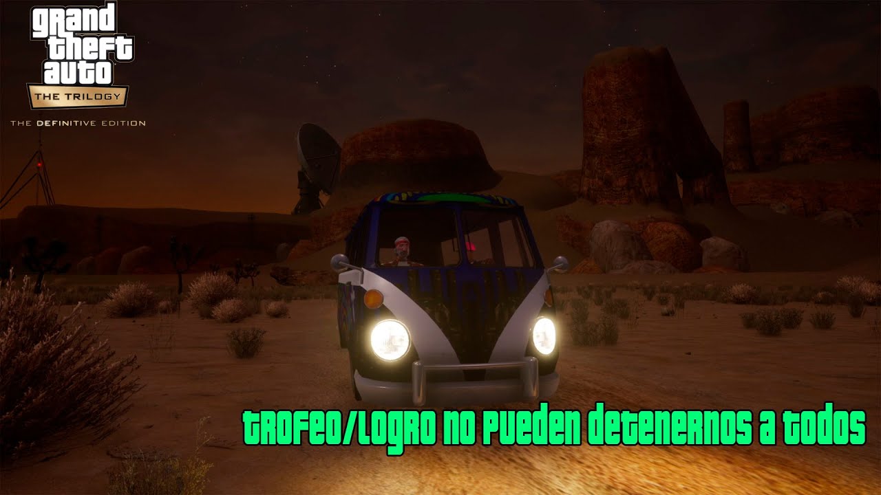 GTA San Andreas Definitive Trofeo/Logro - Olvidable No pueden detenernos a todos