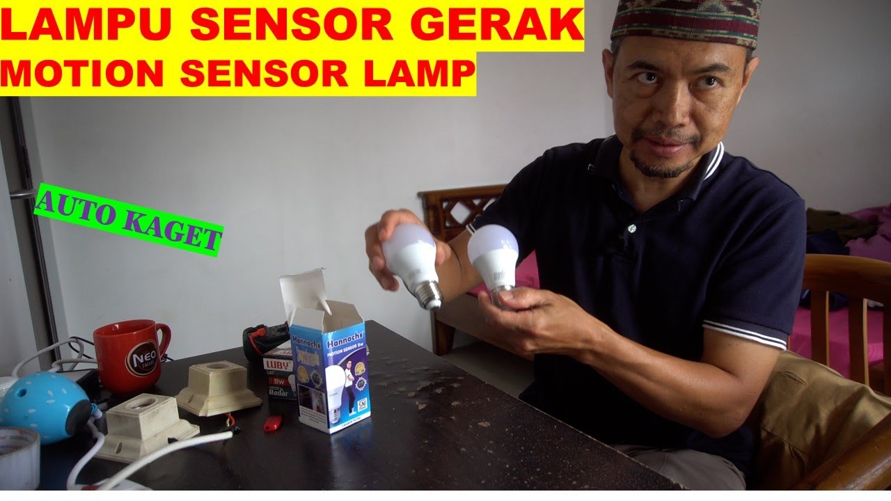 Review Lampu Sensor Gerak Hannochs vs Luby