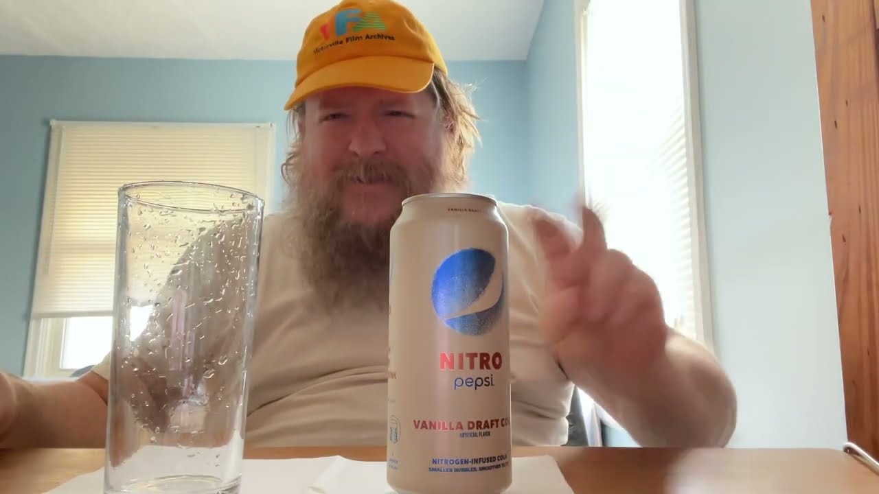 NITRO PEPSI VANILLA DRAFT COLA