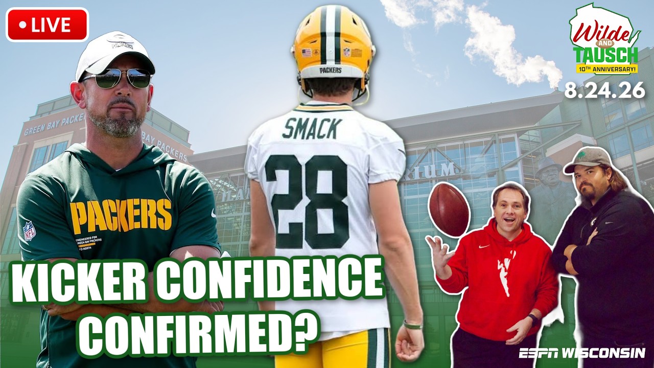 LIVE: Packers Preseason Takeaways: Trey Smack Steals the Show | Wilde and Tausch 8.24.26