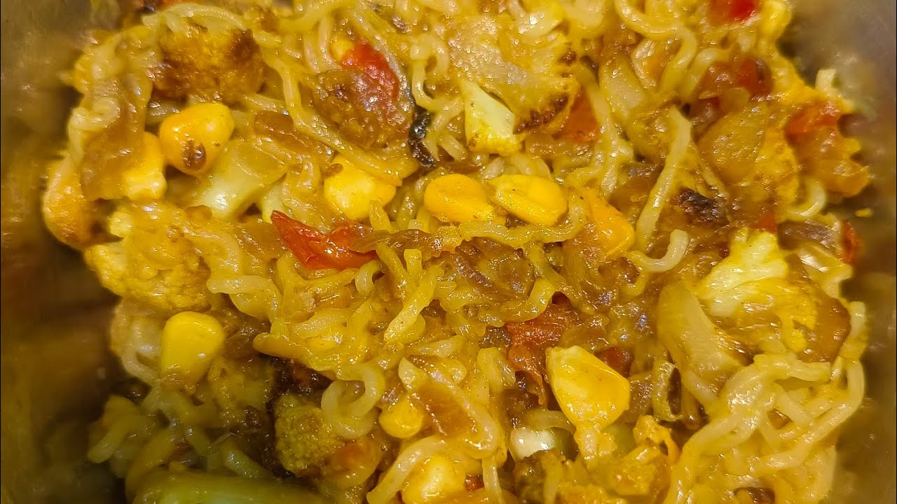 Vegetable cheese Maggie 🤤🤤