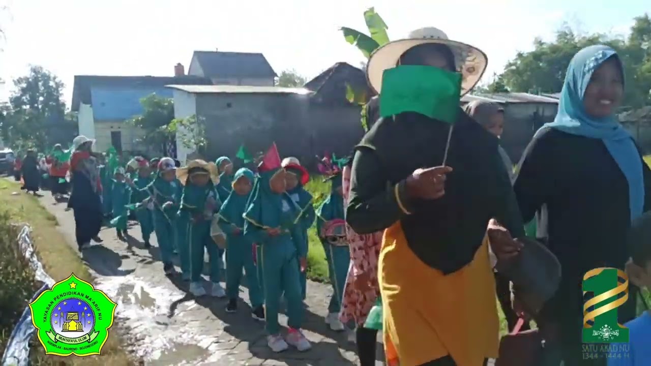 PAWAI TA'ARUF KB, RA dan MI Muntafa'ul Ulum Ngemplak, dlm Rangka Isro' Mi'roj 1444 H & 1 Abad NU
