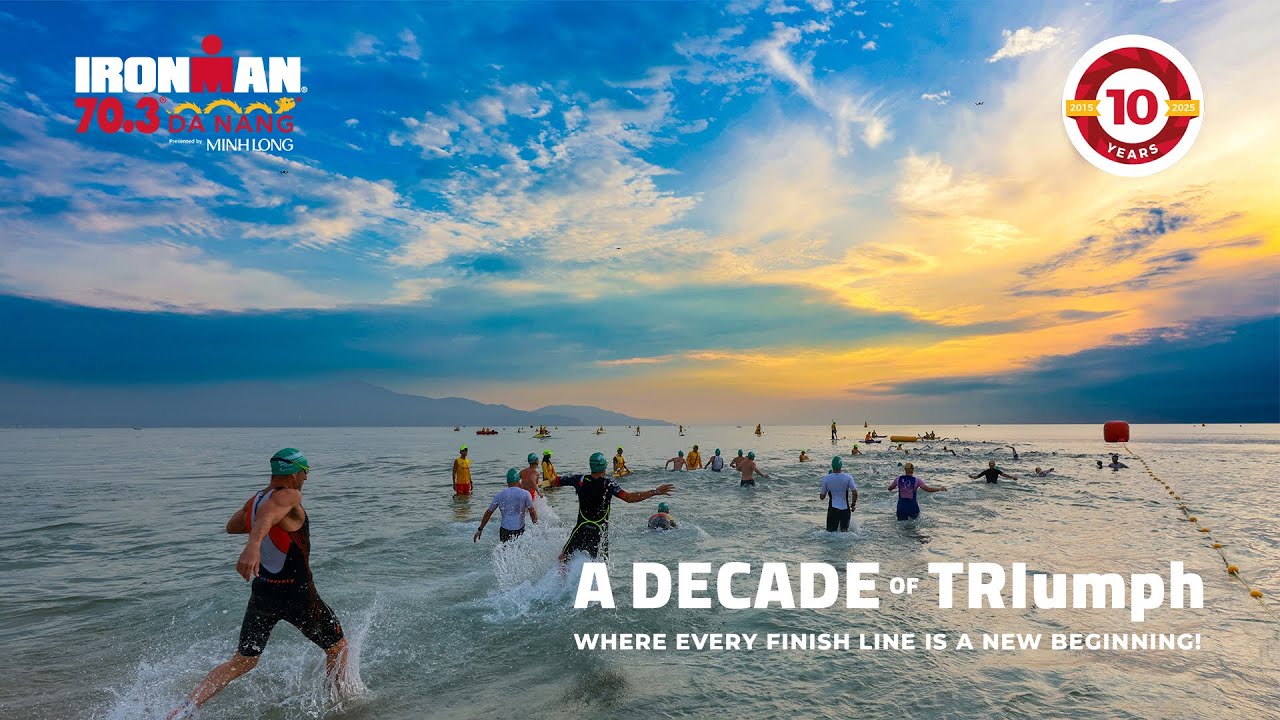 Short Highlight Video of the 2025 IRONMAN 70.3 Da Nang - A Decade of TRIumph