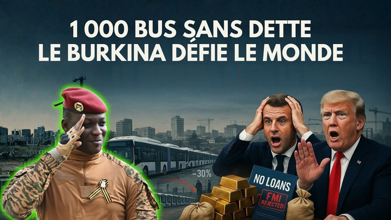Ibrahim Traoré choque le monde : 1 000 bus financés sans un seul dollar du FMI