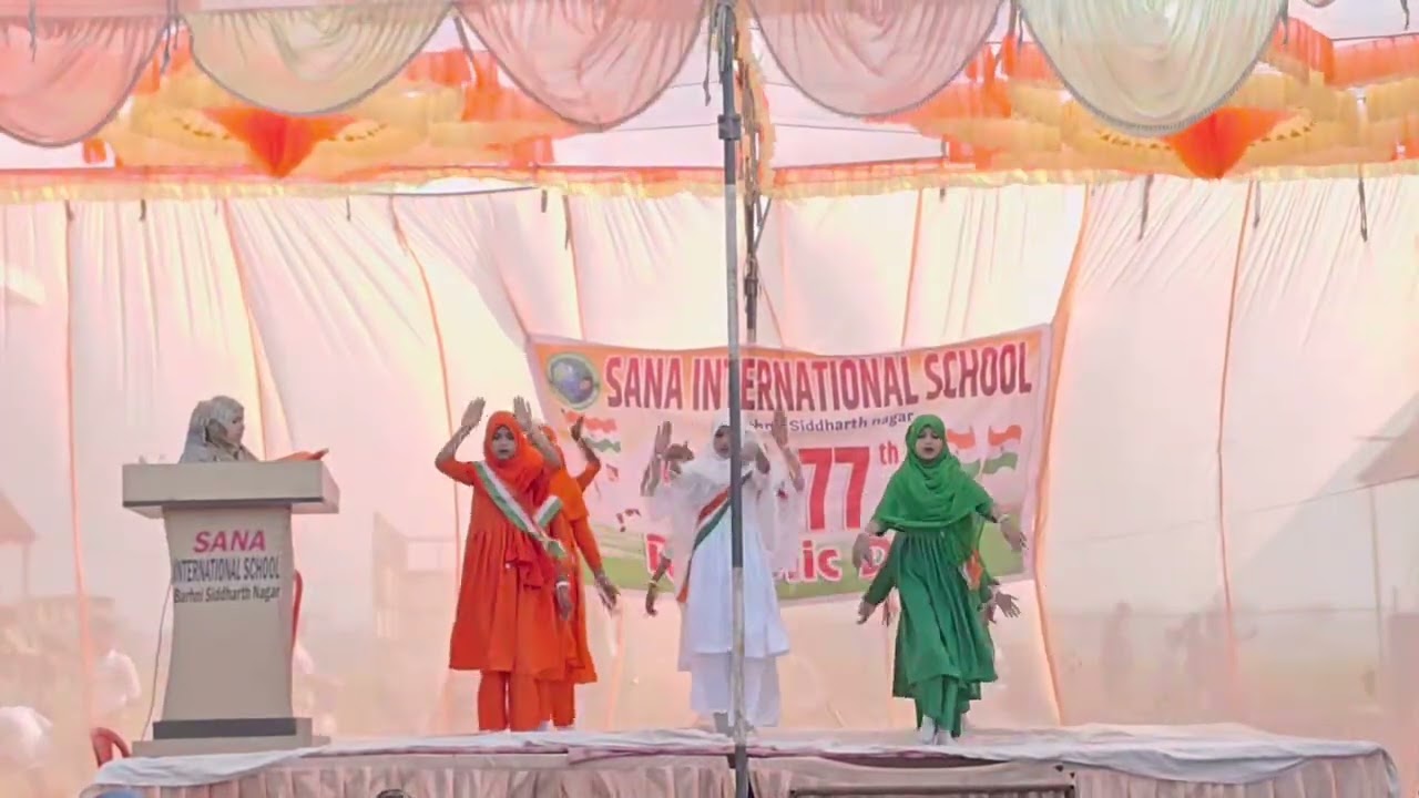 Azadi Song| Celebrating 77th Republic Day 2026| Sana International School 🇮🇳🇮🇳