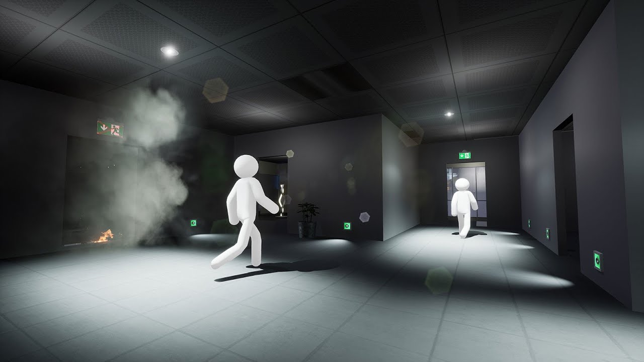 Adaptiivinen paloturvavalojärjestelmä Prodex FIREscape