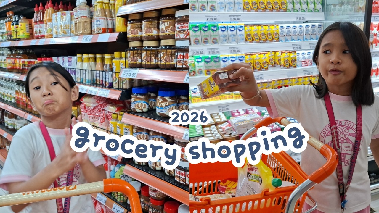 Budget Grocery Shopping Vlog 2026 🛒 | First Grocery of the Year + Everyday Pinoy Life 😂