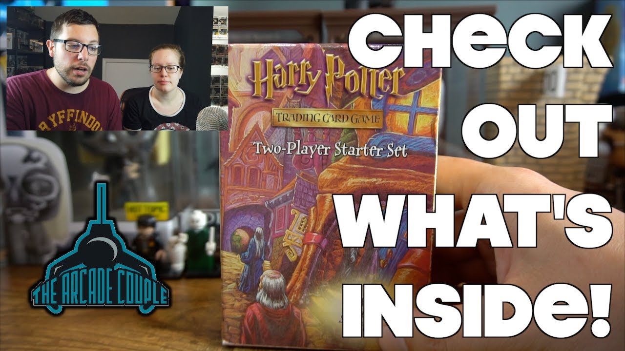 Opening Up A RARE Harry Potter Trading Card Game Starter Set!