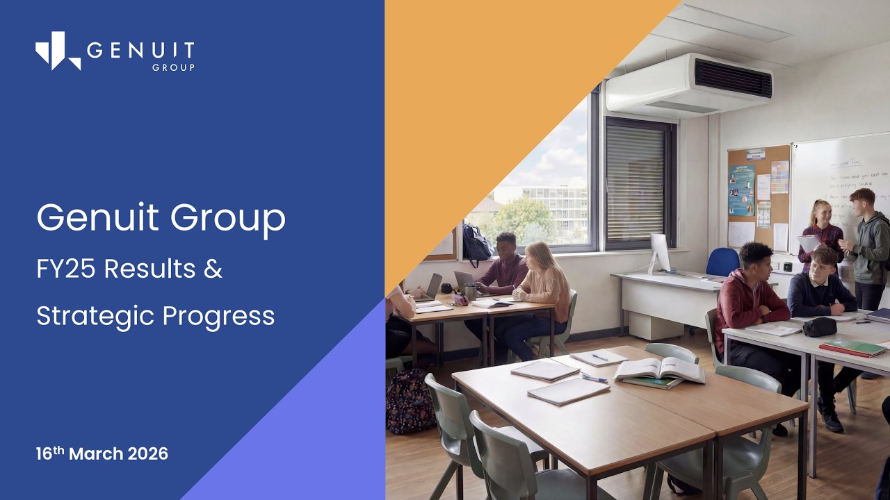 GENUIT GROUP PLC - Full year results