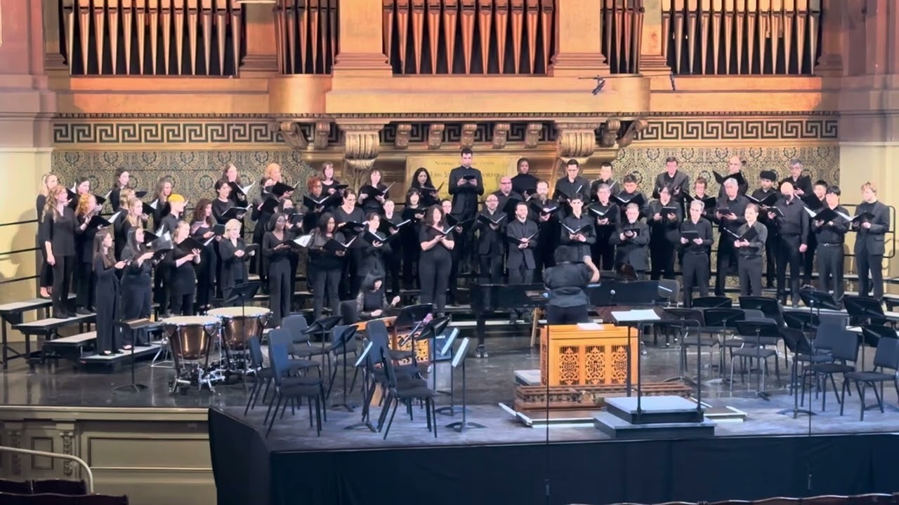 I Will Arise and Go by Shawn Kirchner, Yale Camerata 2.11.24