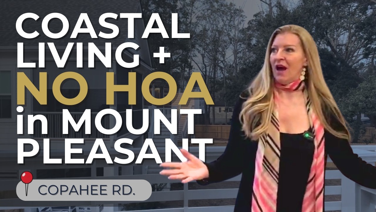 Mount Pleasant Home Tour | New Construction in a No-HOA Neighborhood