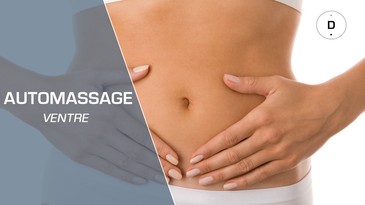 Auto-massage du ventre contre les ballonnements