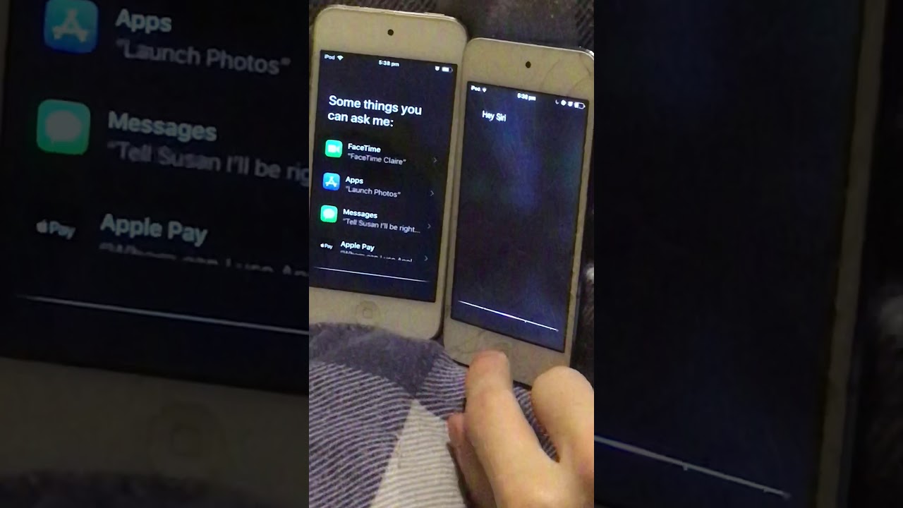 My brother making Siri talk to Siri