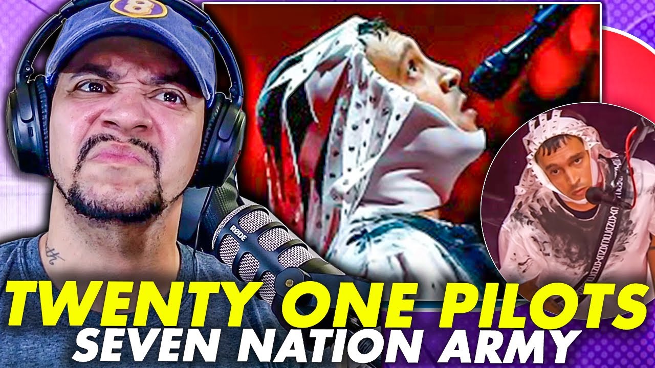 КЛАСС! Twenty One Pilots - Seven Nation Army (кавер The White Stripes) Зал славы рока 2025 (РЕАКЦ...