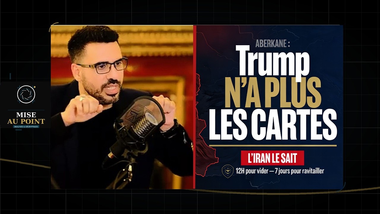 💥 ABERKANE : Trump n'a PLUS LES CARTES — l'Iran le sait