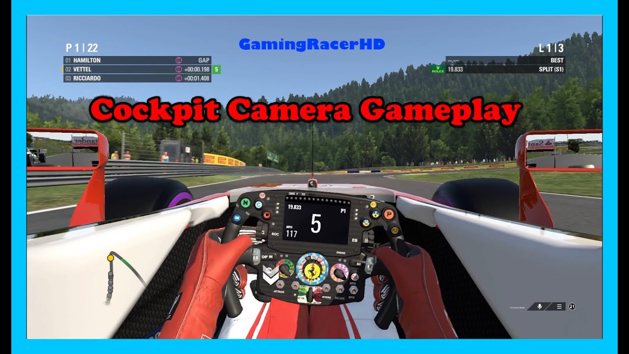 F1 2016 - Cockpit Camera Gameplay! [1080p 60FPS]