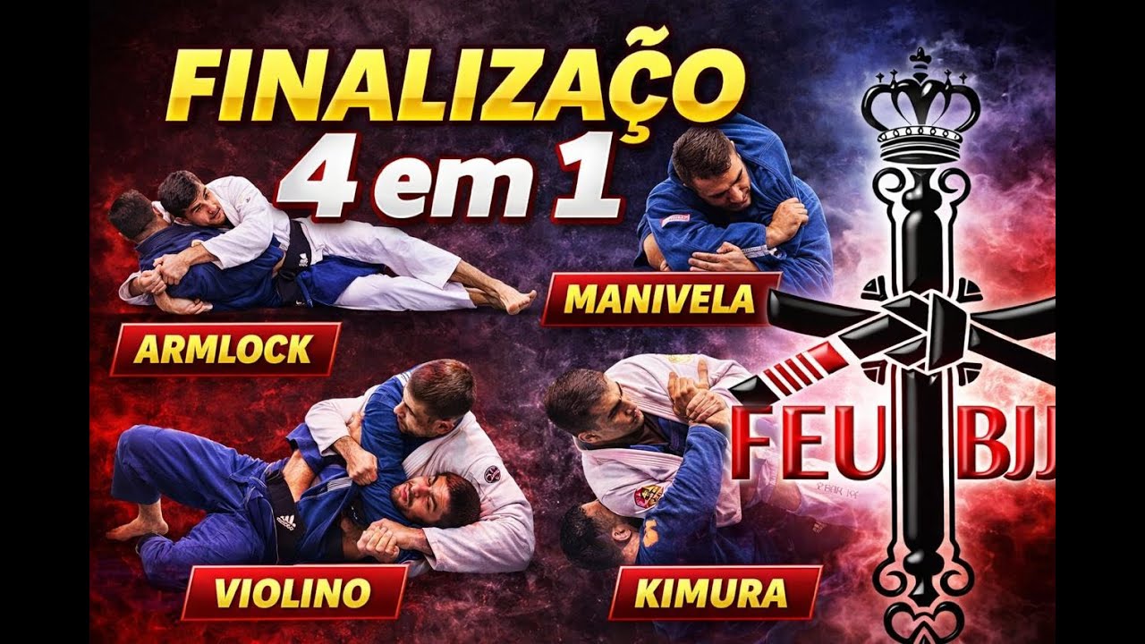 FINALIZAÇÃO 4 EM 1, POISÇÃO TOP ONDE VOCÊ CONSEGUE FAZER 4 OU MAIS FINALIZAÇÕES PARTINDO DE UMA.