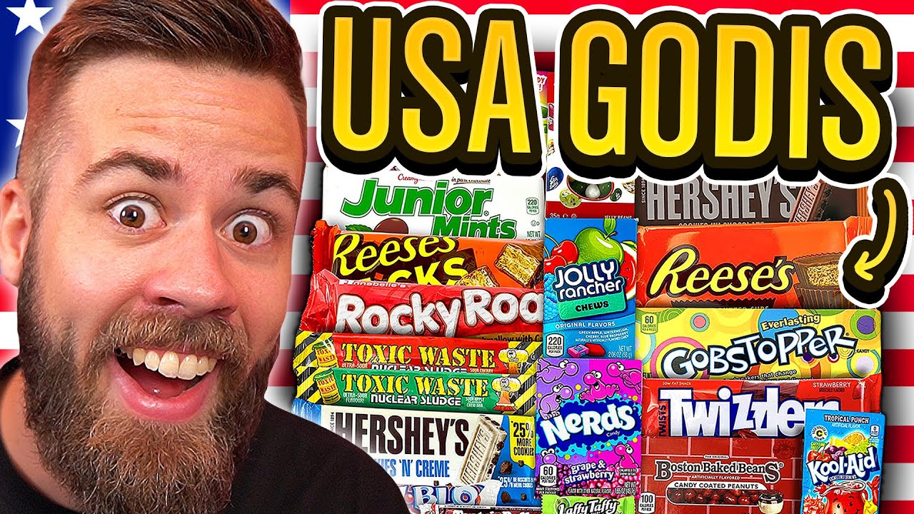 Är godis från USA bättre än Sveriges?