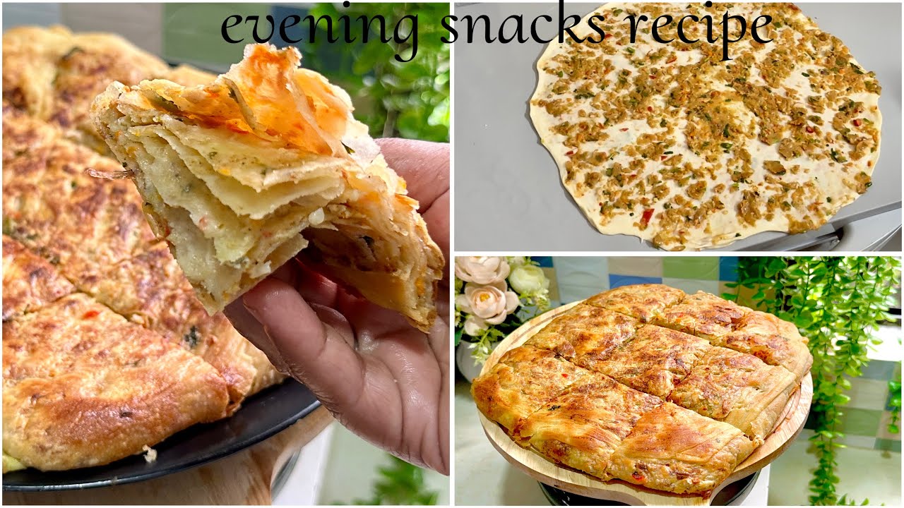 Ramzan Special Recipe ॥ evening snacks recipe ॥ adana chicken keema layered Paratha recipe New Iftar