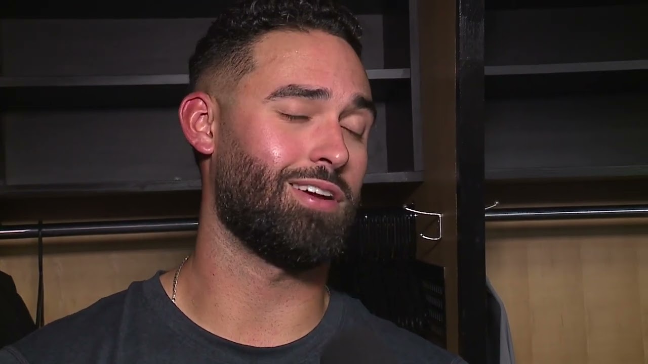 Riley Greene excited about Tigers win in Game 2 and returning home to Detroit for playoff baseball