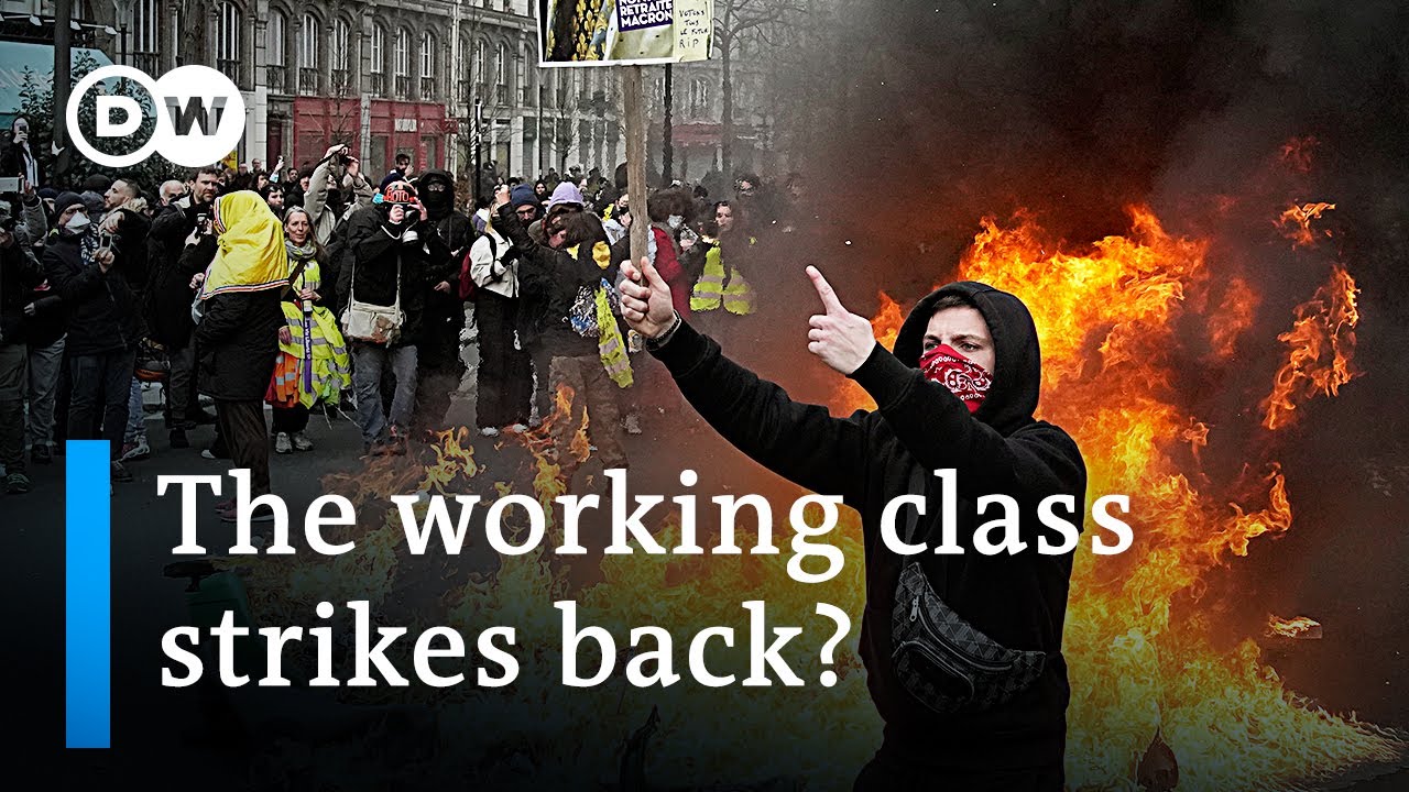 Mass protests in France, strikes across Europe: consequences of political failure? | DW News