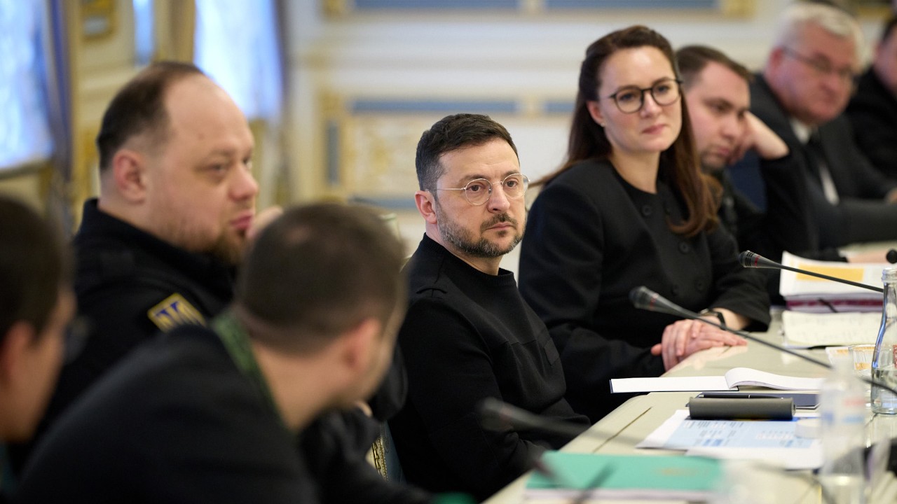 Брифінг Володимира Зеленського і членів Кабміну й Верховної Ради за підсумками наради 5.03.2026