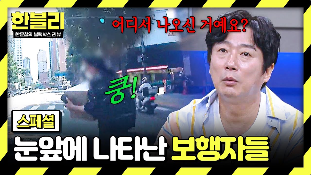 [스페셜] 뒤에서 갑자기 튀어나온 무단횡단자, 과실은 차가?! | 한블리 (한문철의 블랙박스 리뷰) | JTBC 250520 방송