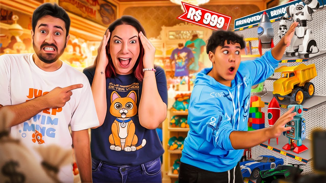 Tudo que meu Filho Tocar eu vou Comprar | Gabriel e Shirley 2.0