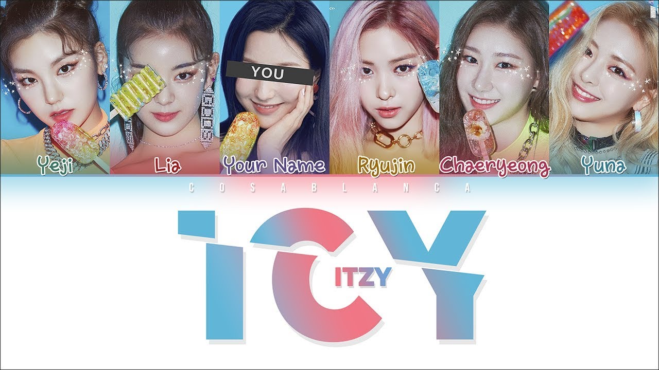 ITZY (있지) — 'ICY' (6 Members ver.) (Color Coded Lyrics Han|Rom|Eng)