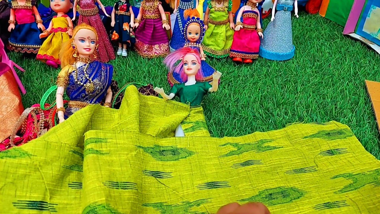Poor Barbieக்கு Diwaliku New Saree கட்டிவிட்ட Ultimate Barbie 😍🥳|| My Barbie Shows