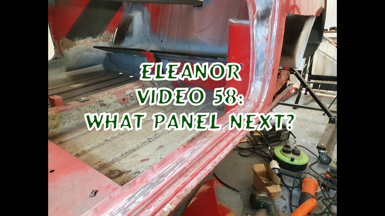 Classic Mini Restoration: Eleanor video 58, What Panel Next?