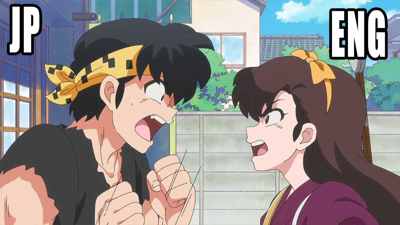 Ranma 1/2 Season 2 Episode 9 JAPANESE VS ENGLISH DUB | Ryoga, Ukyo (2025)