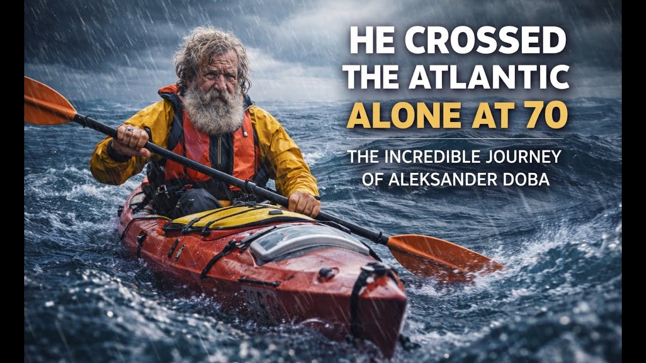 He Crossed the Atlantic Alone at 70 | The Incredible Journey of Aleksander Doba