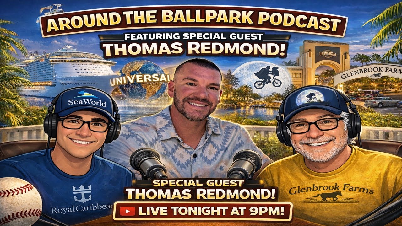 VACATIONS w Special Guest Thomas Redmond | CRUISES | THEME PARKS | GLENBROOK FARMS