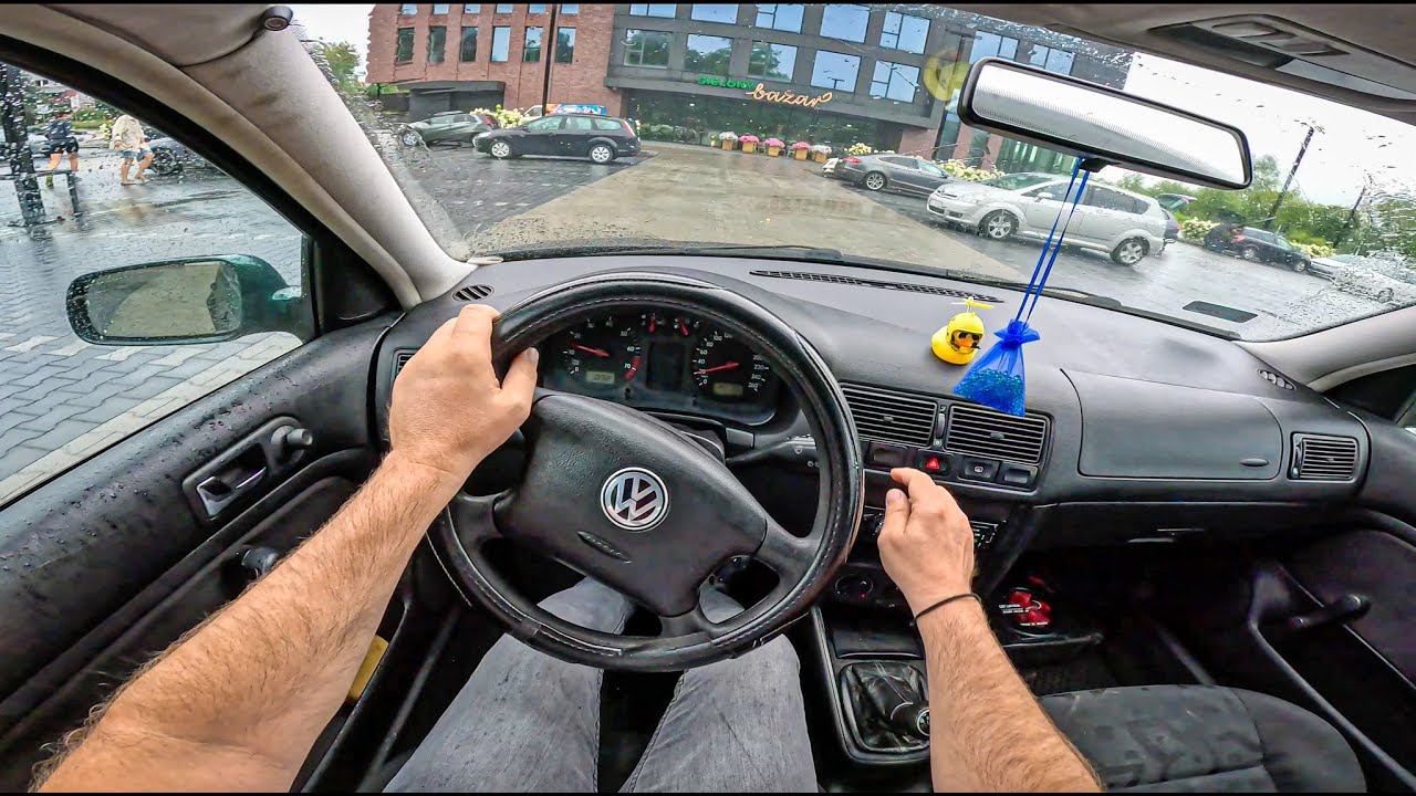 1998 Volkswagen Golf 4 | 1.6 100HP | POV Test Drive