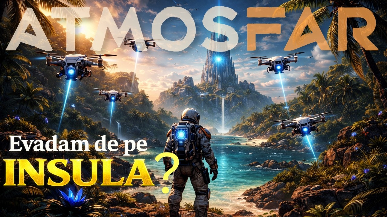 Insula păzită de drone! Cum scap de aici? | Atmosfar