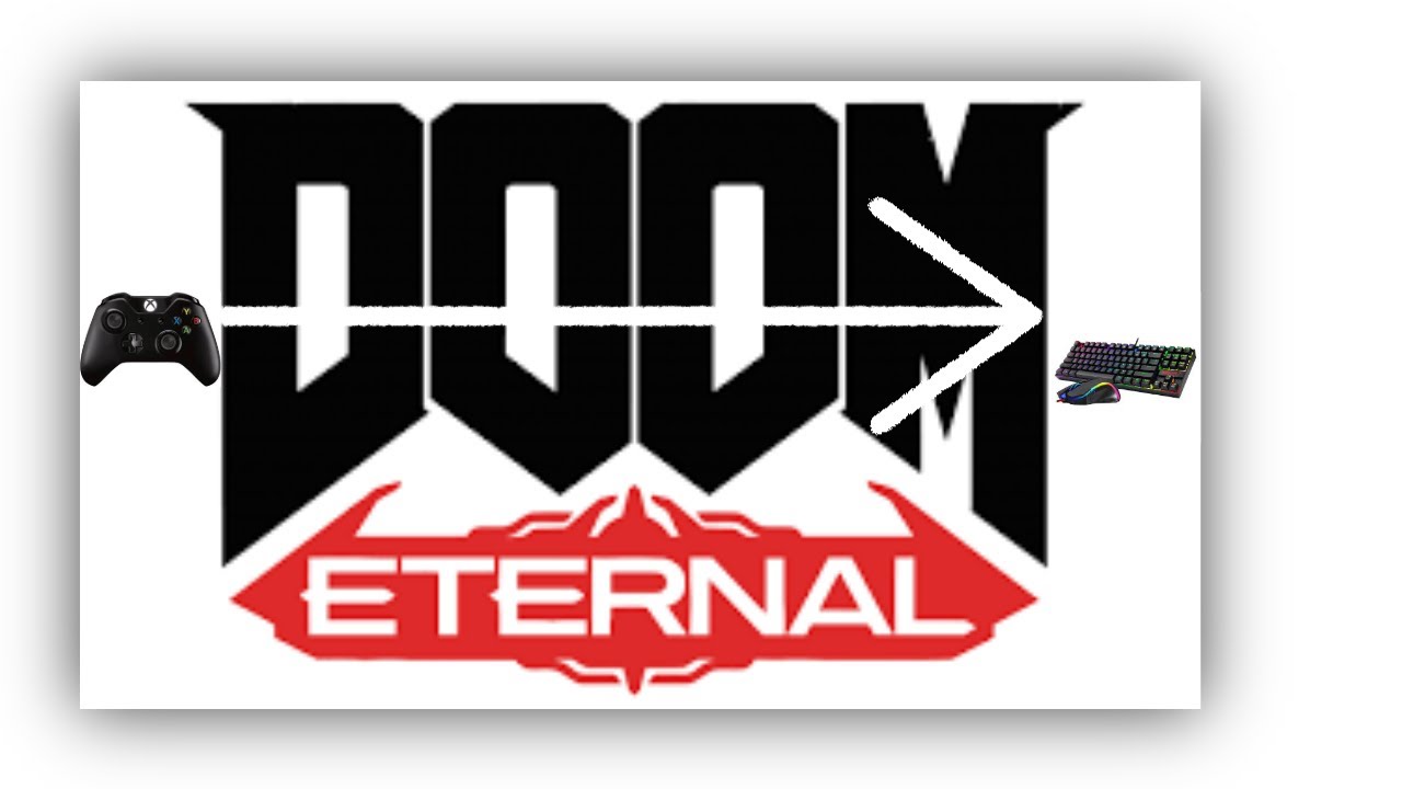 I tried to beat DOOM: ETERNAL on Mouse and Keyboard as a Controller player