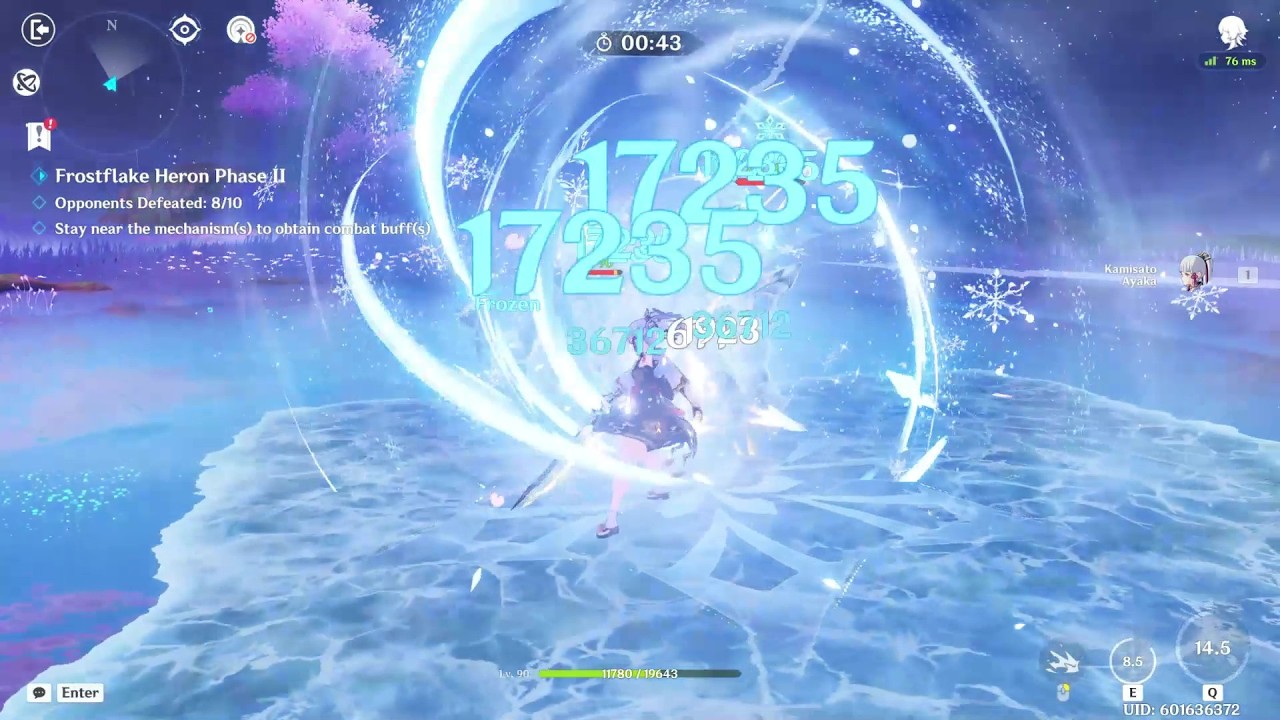 【Genshin】C1 Ayaka Envisioned Echoes Trial