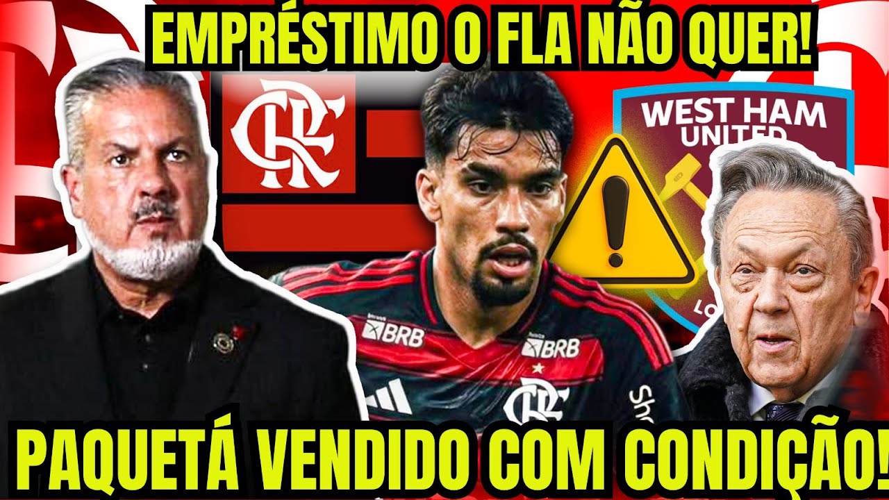 NEGOCIAÇÃO PESADA! FLA NÃO PRETENDE ACEITAR CONDIÇÃO DO WEST HAM! “VAI TER QUE PAGAR MAIS”!