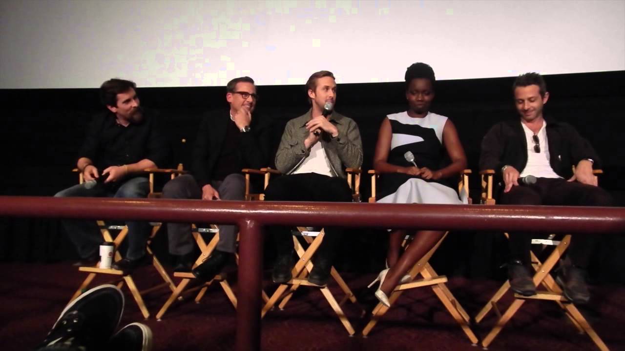 CHRISTIAN BALE, RYAN GOSLING, STEVE CARREL Q&A "THE BIG SHORT"