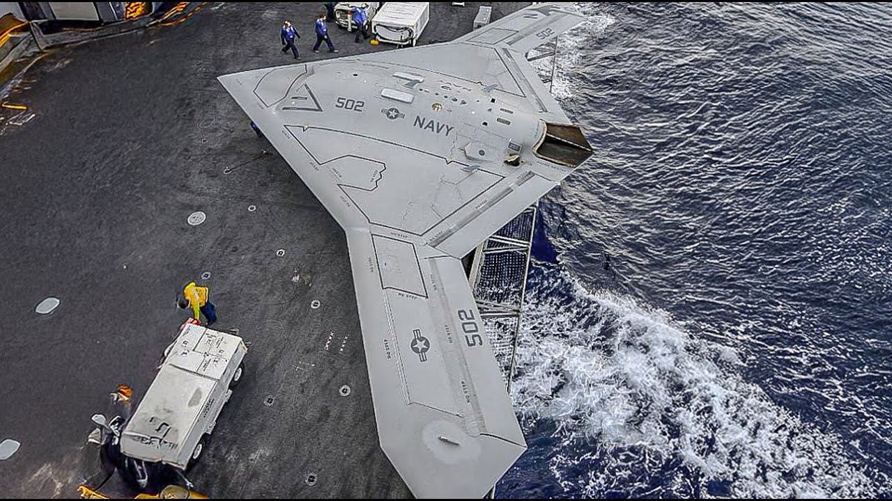 U.S. Navy • X-47B Cutting-Edge Drone Breaks Barriers in Next Level Flight Testing