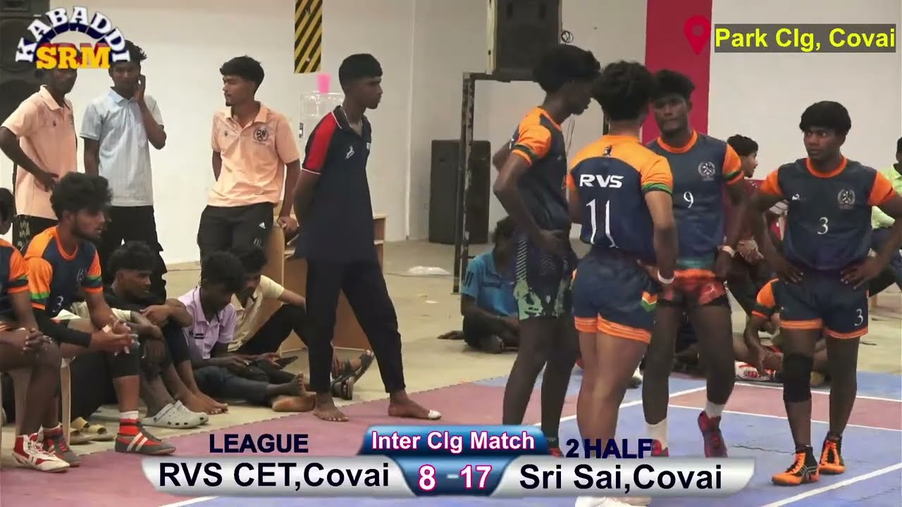 RVS CET, Covai  Vs Sri Sai ,Covai  - State Level  Inter Engineering Kabaddi @Park Clg, Covai