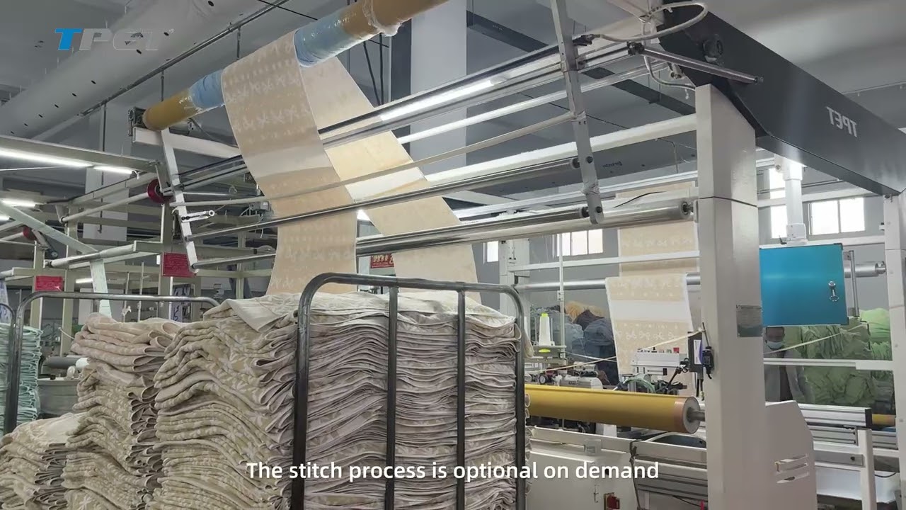 Automatic terry towel length hemming machine Ⅱ&ndash; Smart & Speedy!