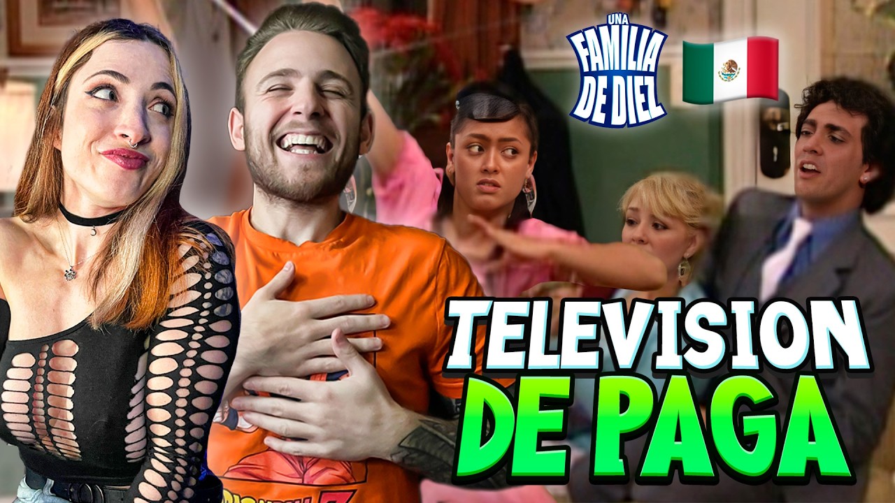 ESPAÑOLES REACCIONAN A UNA FAMILIA DE 10 CAPÍTULO 6 | TELEVISIÓN de PAGA