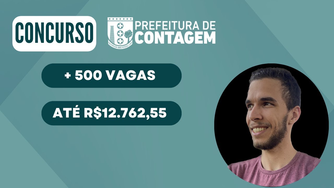 Concurso Prefeitura de Contagem MG 2025 (Análise do Edital)